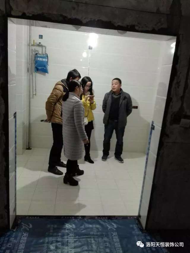 天恒裝飾工地抽檢記錄