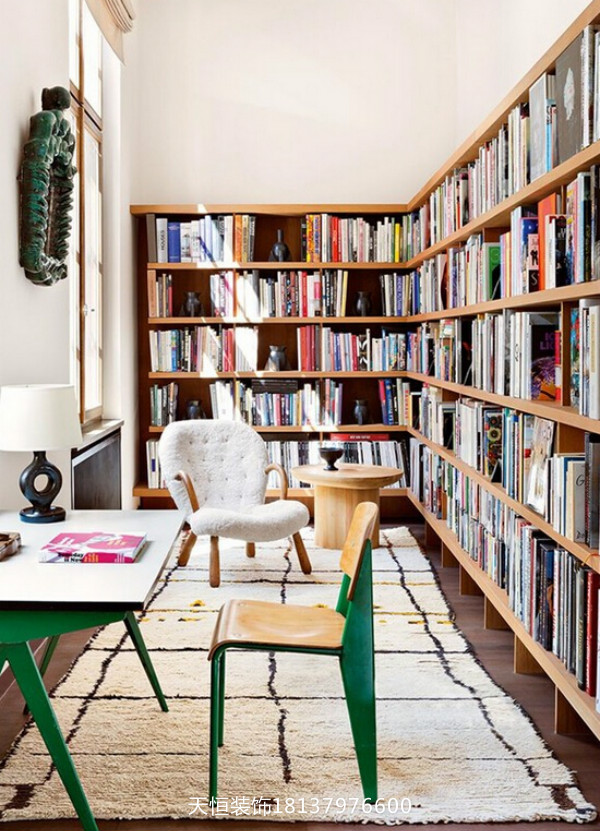 孩子學(xué)習(xí)好的秘訣是要有書香門第的家庭裝修氛圍