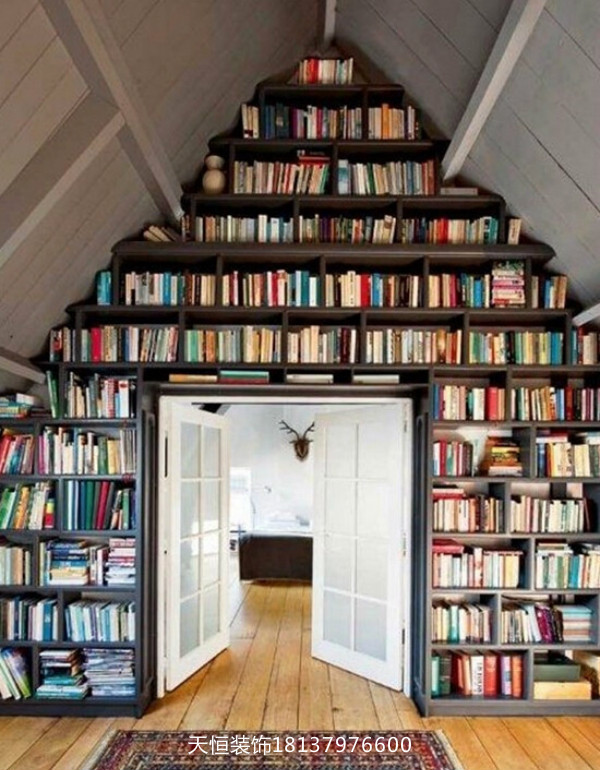 孩子學(xué)習(xí)好的秘訣是要有書香門第的家庭裝修氛圍