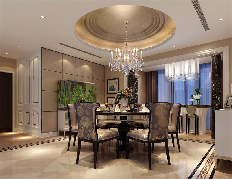 中電銀河灣170平方戶型分析及效果圖