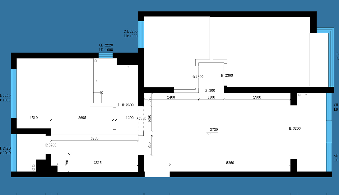 好的設(shè)計(jì)能讓房子變大50％天恒裝飾6月份設(shè)計(jì)方案（－）展示