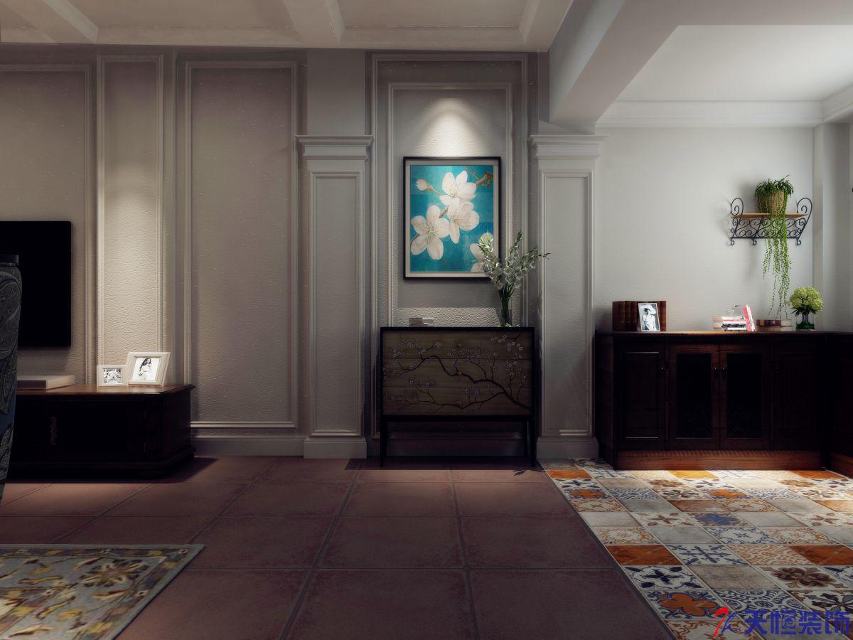 洛陽裝修案例遠(yuǎn)見水岸280平別墅效果圖