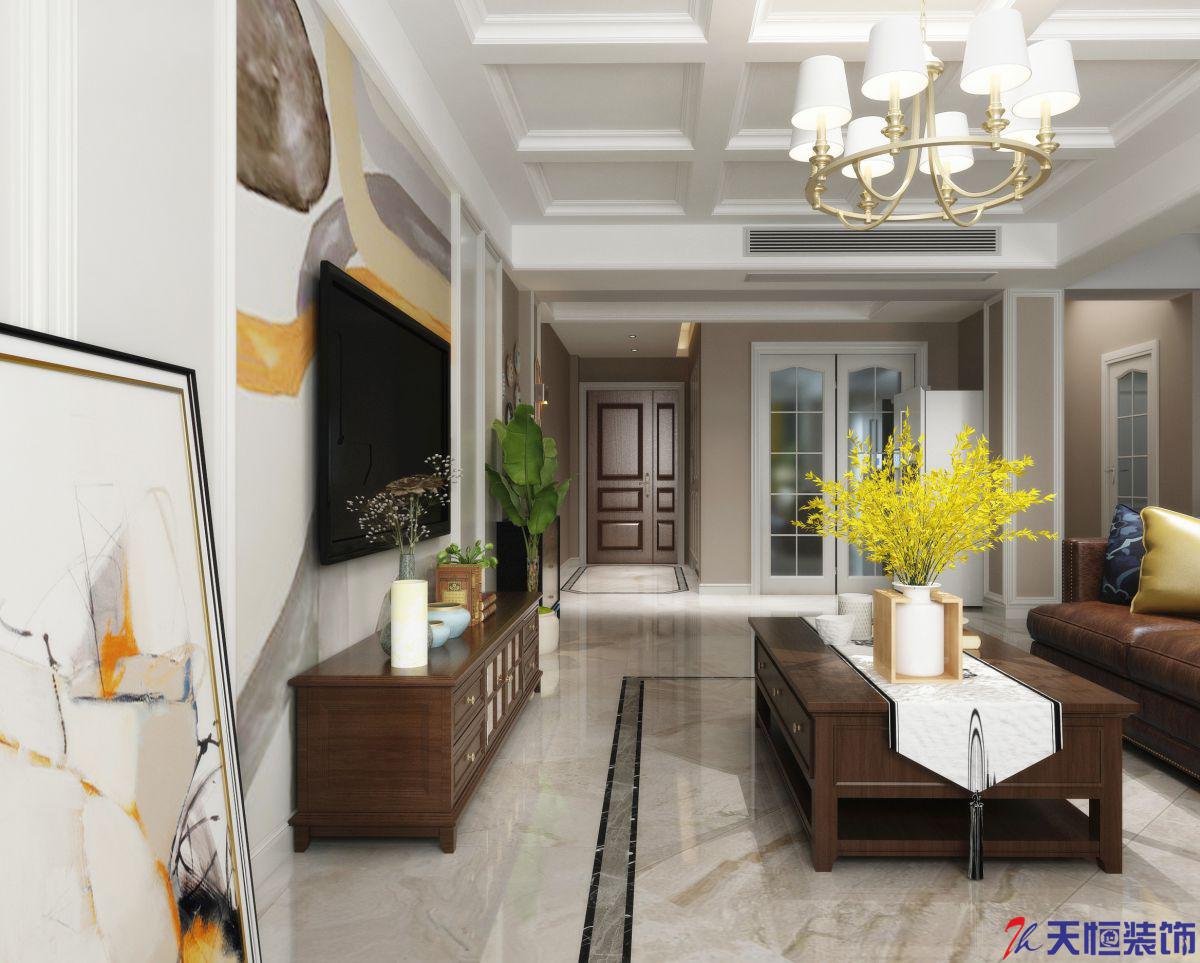 洛陽裝修案例遠(yuǎn)見水岸280平別墅效果圖