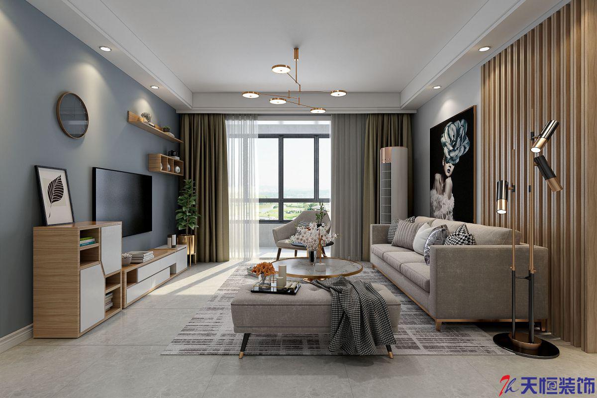 洛陽(yáng)裝修案例伊水府邸-簡(jiǎn)約