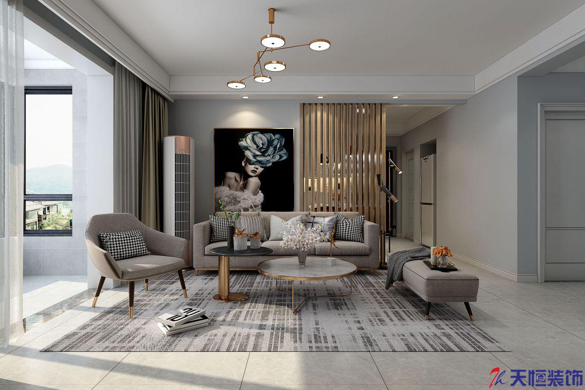 洛陽(yáng)裝修案例伊水府邸-簡(jiǎn)約