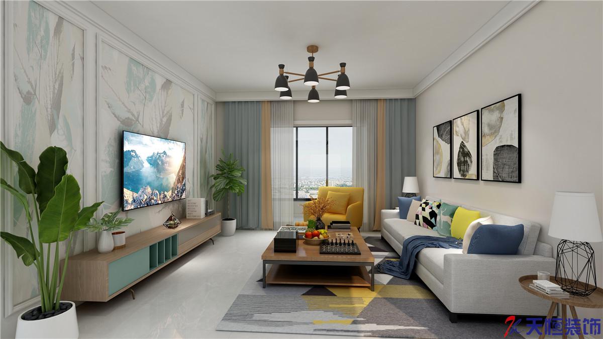 洛陽裝修案例九嘉伊濱花園-簡(jiǎn)約