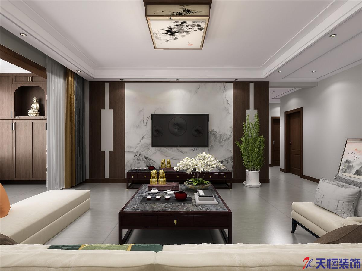 洛陽(yáng)裝修案例五號(hào)小區(qū)-新中式