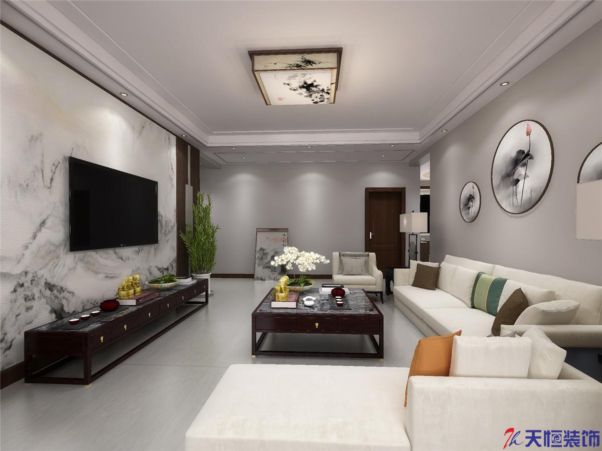 洛陽(yáng)裝修案例五號(hào)小區(qū)-新中式