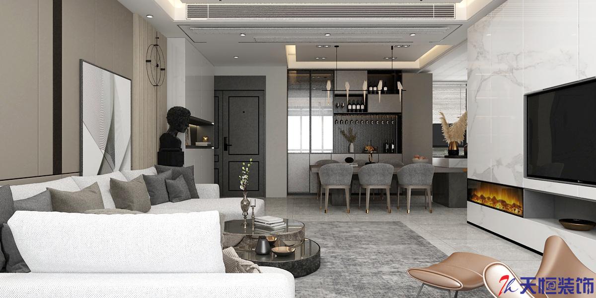 洛陽(yáng)裝修案例君河灣-現(xiàn)代