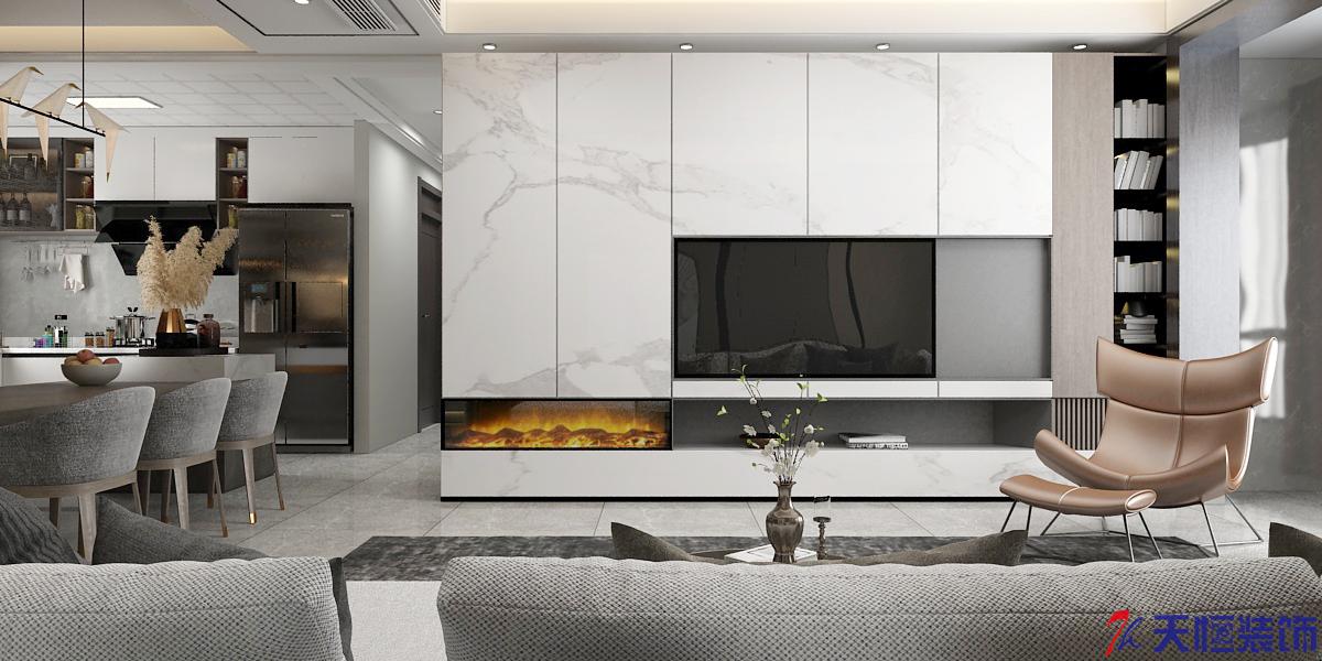 洛陽(yáng)裝修案例君河灣-現(xiàn)代