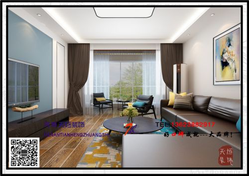 洛陽盛唐至尊1號(hào)樓01戶型---天恒裝飾設(shè)計(jì)施工