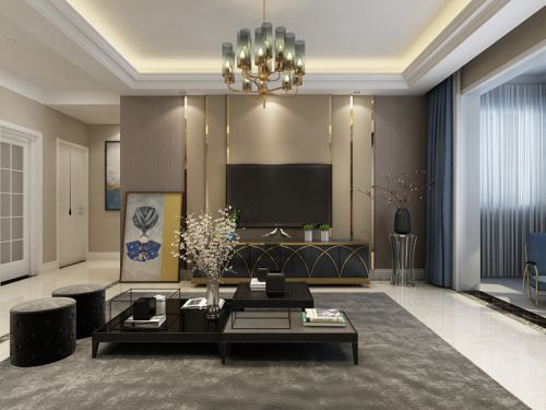 洛陽宜陽光影小區(qū)135平---天恒裝飾設計施工