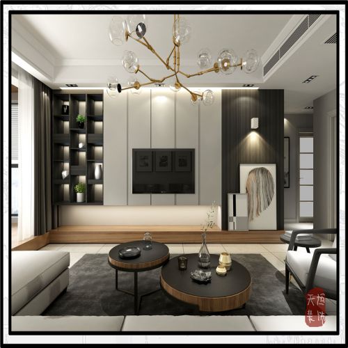 洛陽 大曌國際10號樓01戶型---天恒裝飾設(shè)計施工