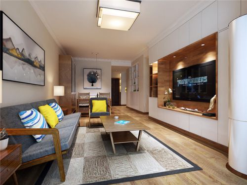 洛陽香檳國際3號樓01戶型---天恒裝飾設(shè)計施工