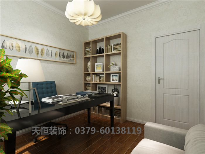 洛陽裝飾公司優(yōu)秀設(shè)計師之現(xiàn)代簡約風(fēng)格三居室案例欣賞