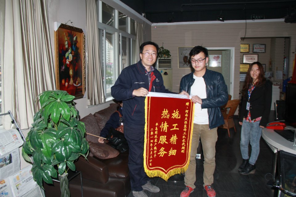 完工客戶 用行動證明