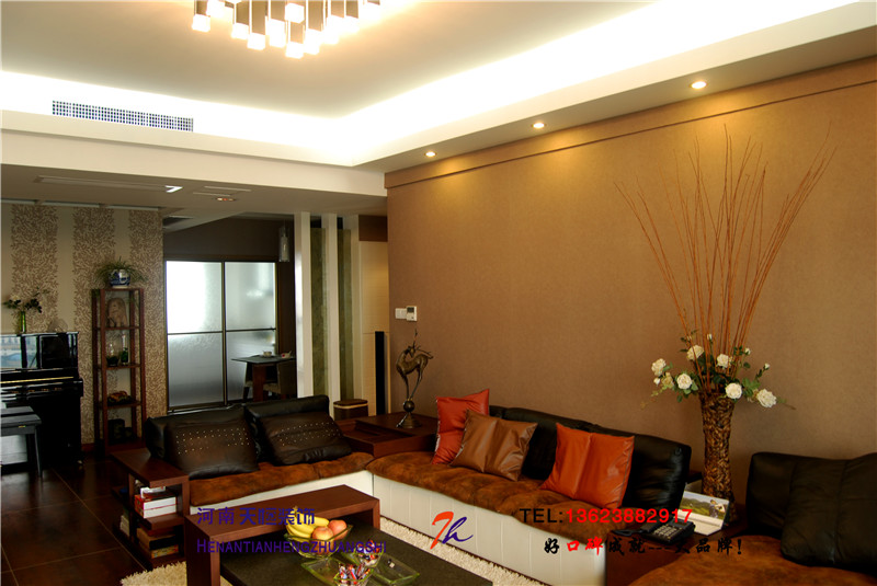 【洛陽裝飾】國寶華府天恒設計施工裝修案例