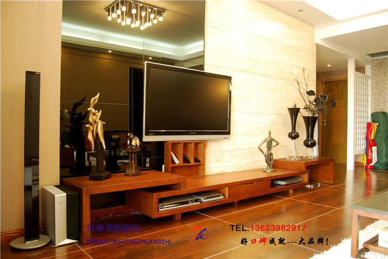 【洛陽裝飾】國寶華府天恒設計施工裝修案例