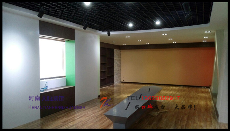 【洛陽裝修】部隊榮譽室天恒設(shè)計施工裝修日記手機隨拍