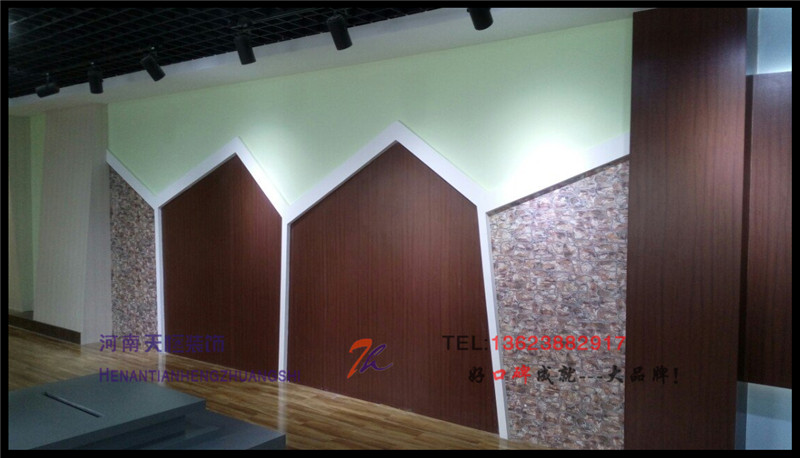 【洛陽裝修】部隊榮譽室天恒設(shè)計施工裝修日記手機隨拍