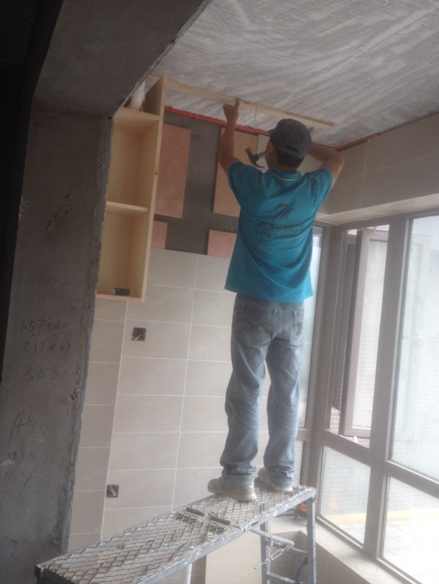 【洛陽天恒裝飾】盛唐至尊4號樓裝修施工日記手機隨拍