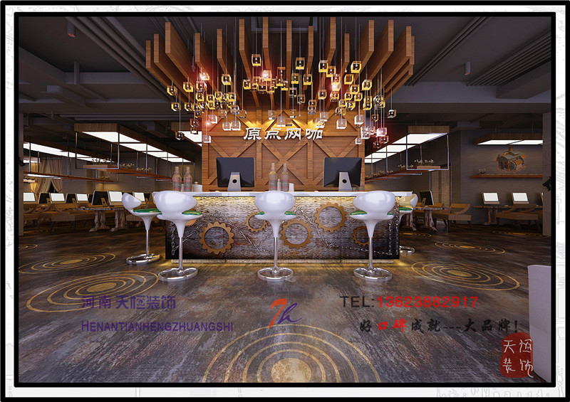 【洛陽(yáng)天恒裝飾】瀍河區(qū)啟明西路十二號(hào)門(mén)面房原點(diǎn)網(wǎng)吧