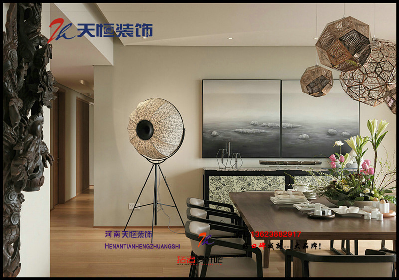 洛陽(yáng)裝修案例【洛陽(yáng)站天恒裝飾】瀾京公館裝修案例