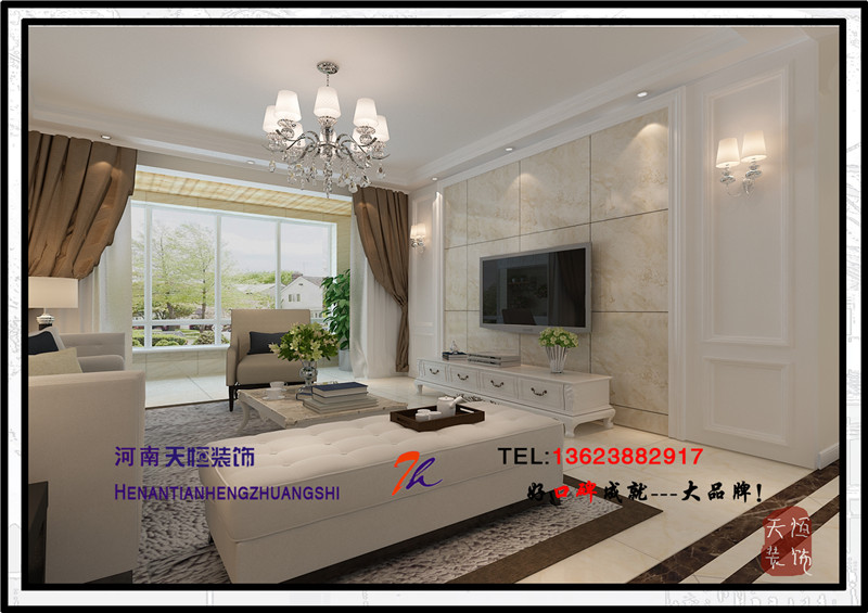 洛陽(yáng)裝修案例洛陽(yáng)恒泰春天現(xiàn)代簡(jiǎn)約時(shí)尚空間設(shè)計(jì)裝修案例