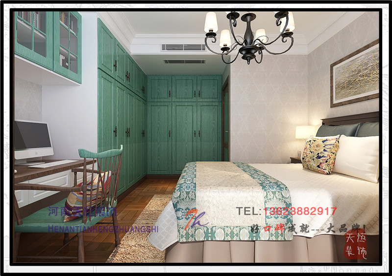 洛陽(yáng)裝飾公司優(yōu)秀設(shè)計(jì)師案例之恒泰春天田園