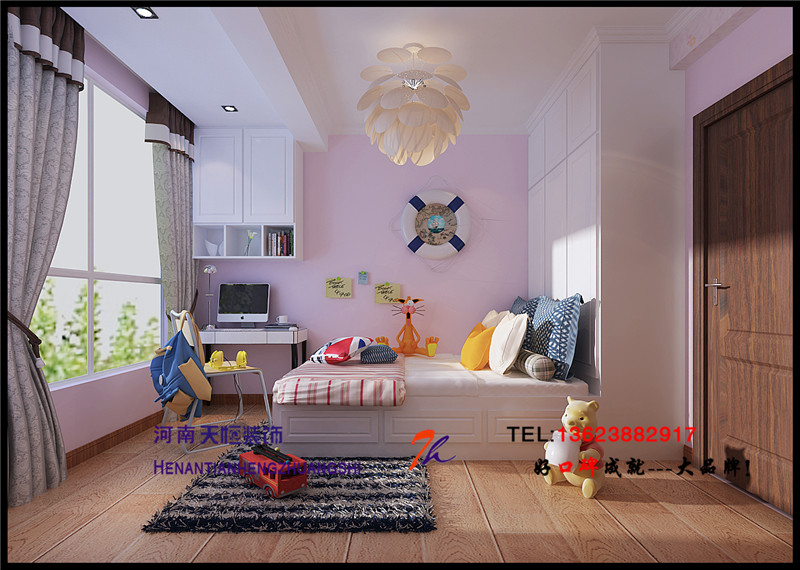 洛陽(yáng)裝飾公司優(yōu)秀設(shè)計(jì)師之棕櫚泉110平 洛陽(yáng)裝飾公司優(yōu)秀設(shè)計(jì)師之棕櫚泉110平