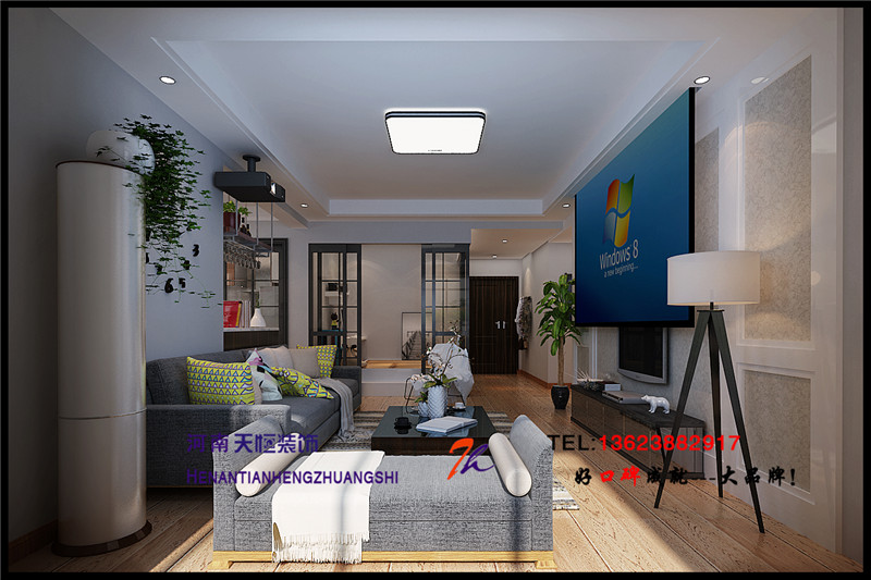 洛陽(yáng)裝飾公司優(yōu)秀設(shè)計(jì)師之棕櫚泉110平 洛陽(yáng)裝飾公司優(yōu)秀設(shè)計(jì)師之棕櫚泉110平