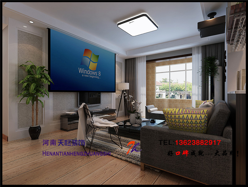 洛陽小區(qū)樣板間之十小區(qū)欣賞棕櫚泉110平 洛陽小區(qū)樣板間之十小區(qū)欣賞棕櫚泉110平