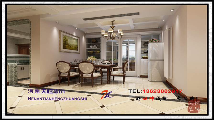 洛陽小區(qū)設(shè)計效果圖之十一洛陽桂城小區(qū)180平