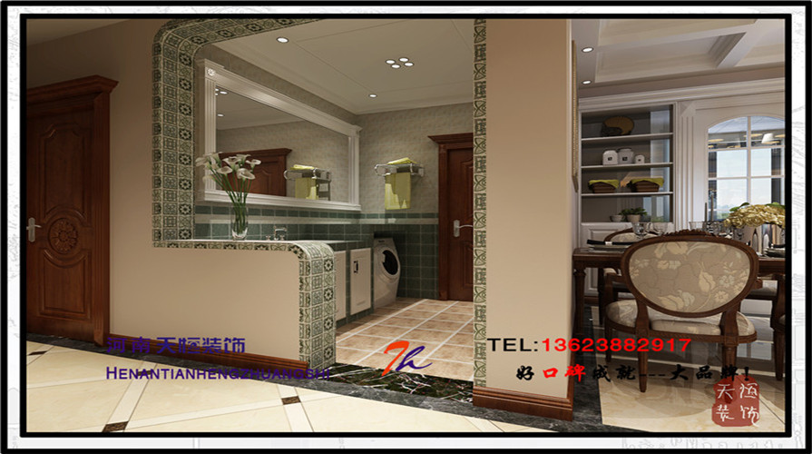 洛陽小區(qū)設(shè)計效果圖之十一洛陽桂城小區(qū)180平