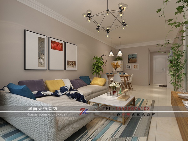 洛陽裝修設(shè)計圖之十二開元名郡