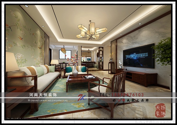 洛陽裝修公司洛陽小區(qū)樣板間之十八建業(yè)桂園