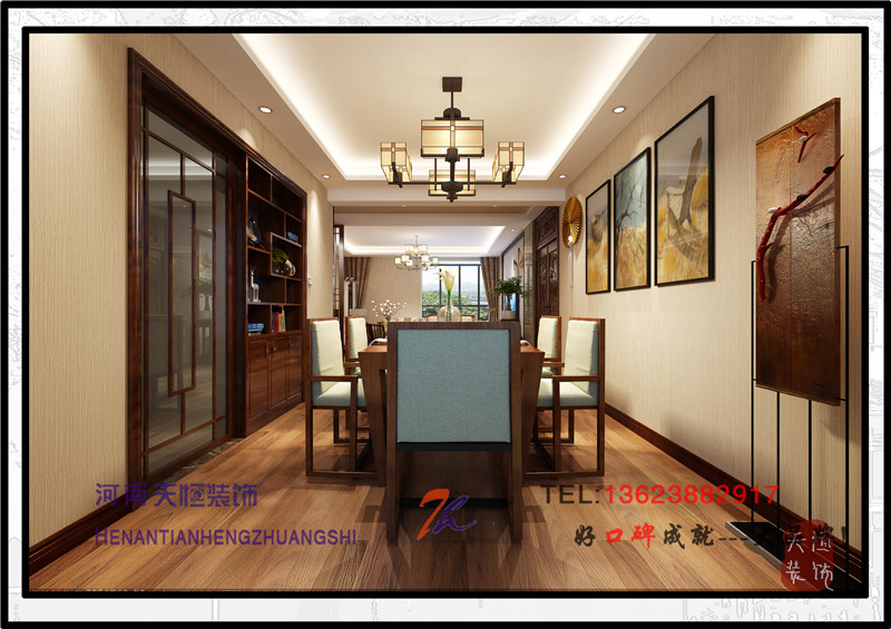 洛陽小區(qū)樣板間之四十二檀香園 洛陽小區(qū)樣板間之四十二檀香園