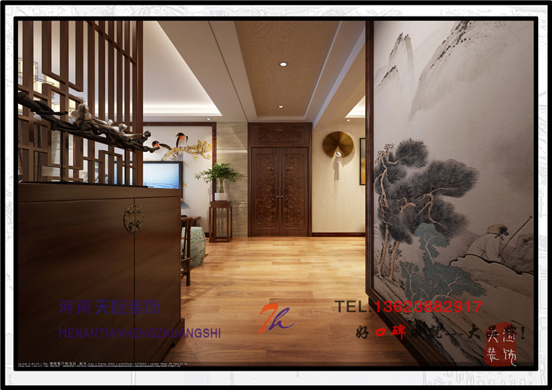 洛陽小區(qū)樣板間之四十二檀香園 洛陽小區(qū)樣板間之四十二檀香園