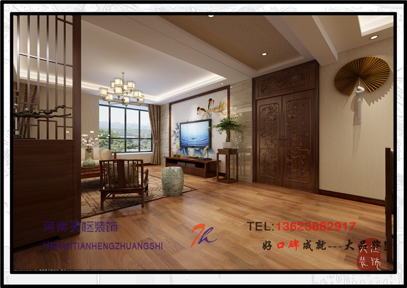 洛陽小區(qū)樣板間之四十二檀香園 洛陽小區(qū)樣板間之四十二檀香園