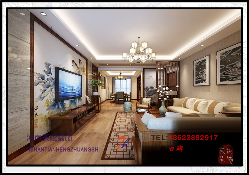 洛陽小區(qū)樣板間之四十二檀香園 洛陽小區(qū)樣板間之四十二檀香園