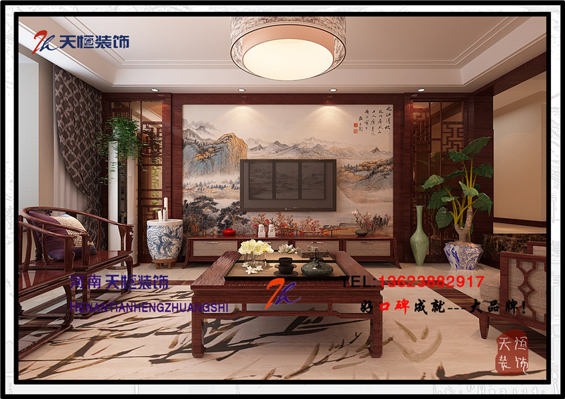 洛陽裝飾公司活動之中橋水榭