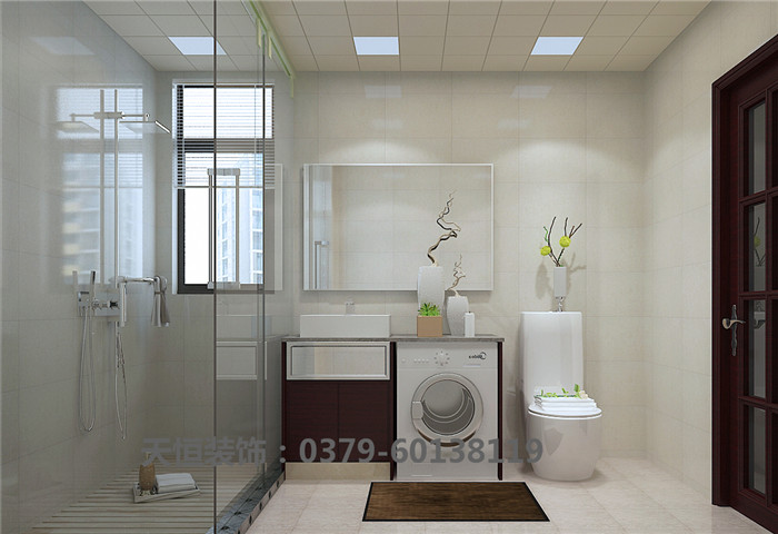 洛陽裝修公司龍門一號天恒設(shè)計施工裝修案例實景圖