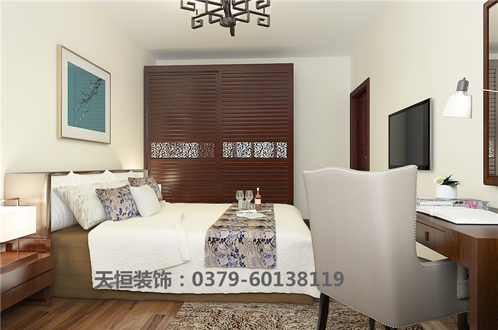 洛陽裝修公司龍門一號天恒設(shè)計施工裝修案例實景圖