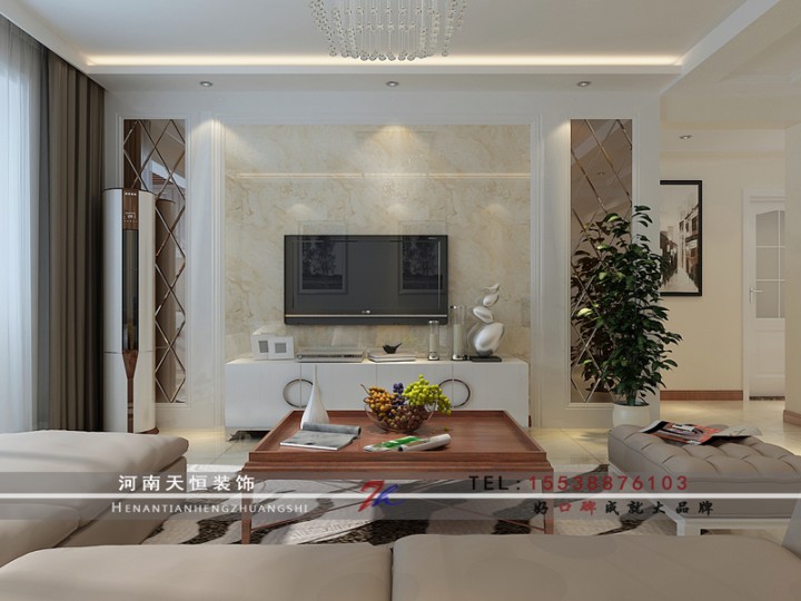 洛陽裝潢公司東方金典天恒設(shè)計(jì)施工裝修案例實(shí)景圖