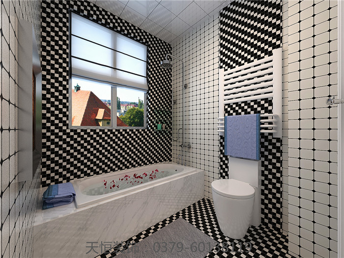 洛陽(yáng)家裝公司提供紅太陽(yáng)天恒設(shè)計(jì)施工裝修案例