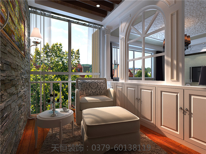 洛陽(yáng)家裝公司提供紅太陽(yáng)天恒設(shè)計(jì)施工裝修案例