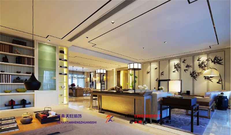 洛陽(yáng)裝修公司設(shè)計(jì)施工建業(yè)桂圓3號(hào)樓案例