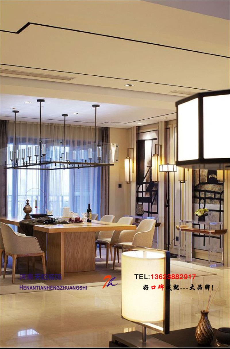 洛陽(yáng)裝修公司設(shè)計(jì)施工建業(yè)桂圓3號(hào)樓案例