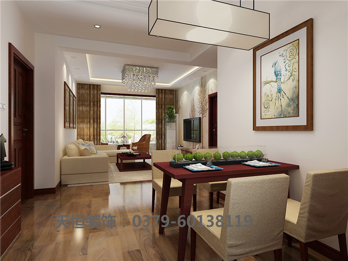 洛陽裝修公司給您帶來龍門一號天恒設計施工裝修案例