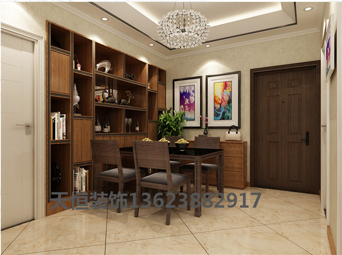 洛陽裝潢公司之大瞾國際現(xiàn)代簡約天恒設(shè)計施工裝修案例